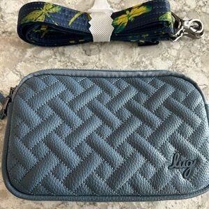 OG 🦄 Lug Coupe VL Convertible Crossbody Bag - Blue Moon EUC
